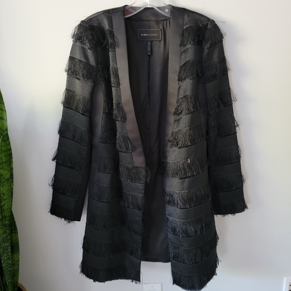 BCBGMAXAZRIA Black Anica Gring Jacket/Dress  Size XS - Picture 8 of 17